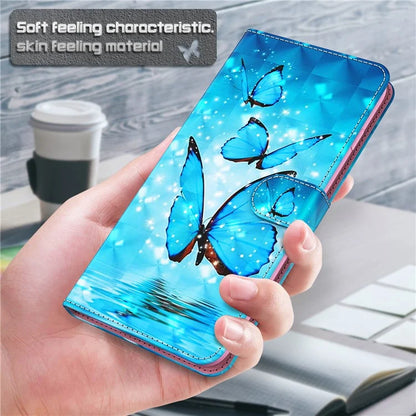 Pixel 6 Blue Butterfly Case Wallet