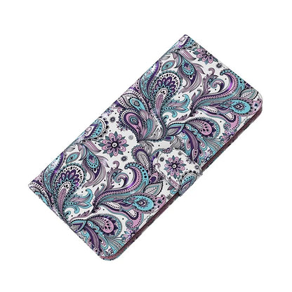 Pixel 6 Purple Impatiens Case Wallet