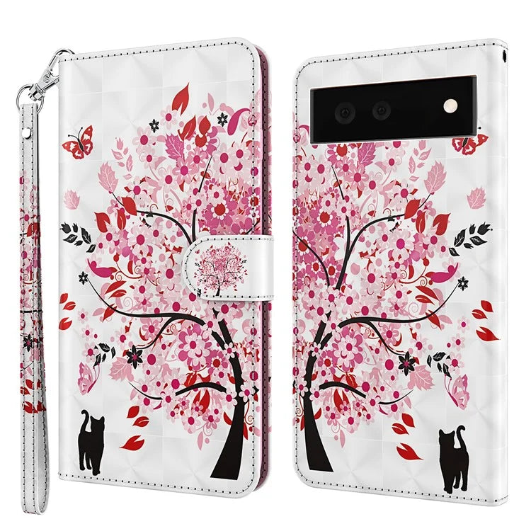 Pixel 6 Wish Tree Case Wallet