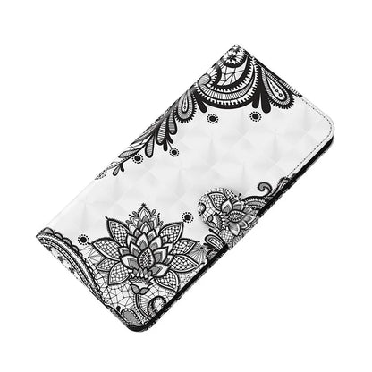 Pixel 6 Lace Flower Case Wallet