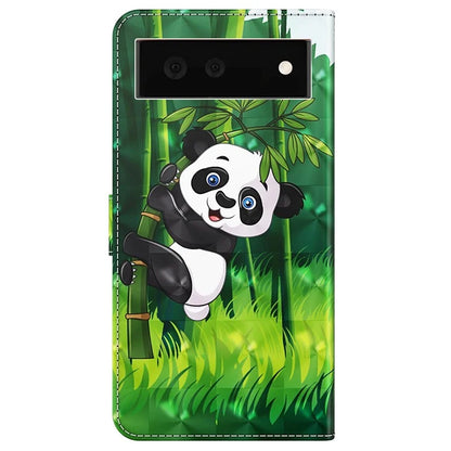 Pixel 6a Panda Bamboo Case Wallet