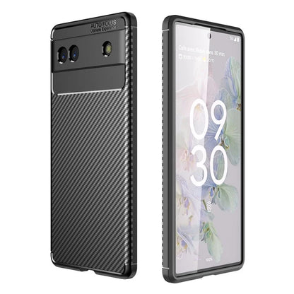 Pixel 6a Case Carbon Fiber Texture