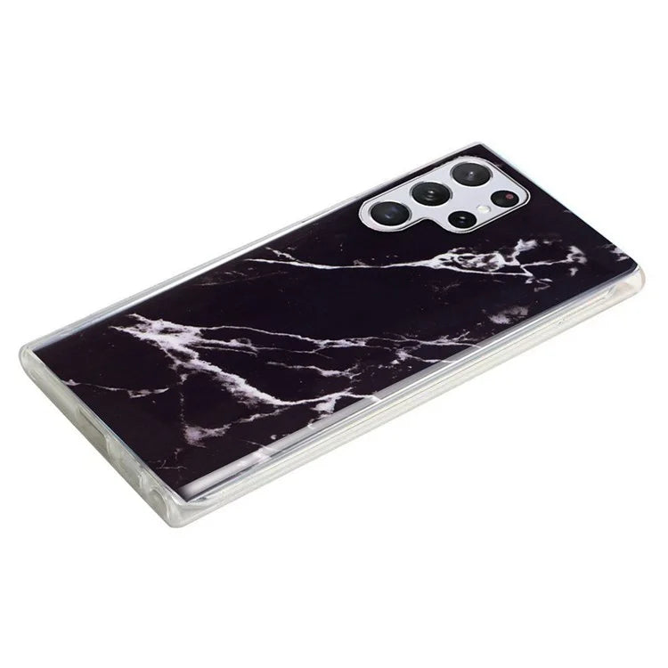 Samsung Galaxy S22 Ultra Midnight Stone Marble Case