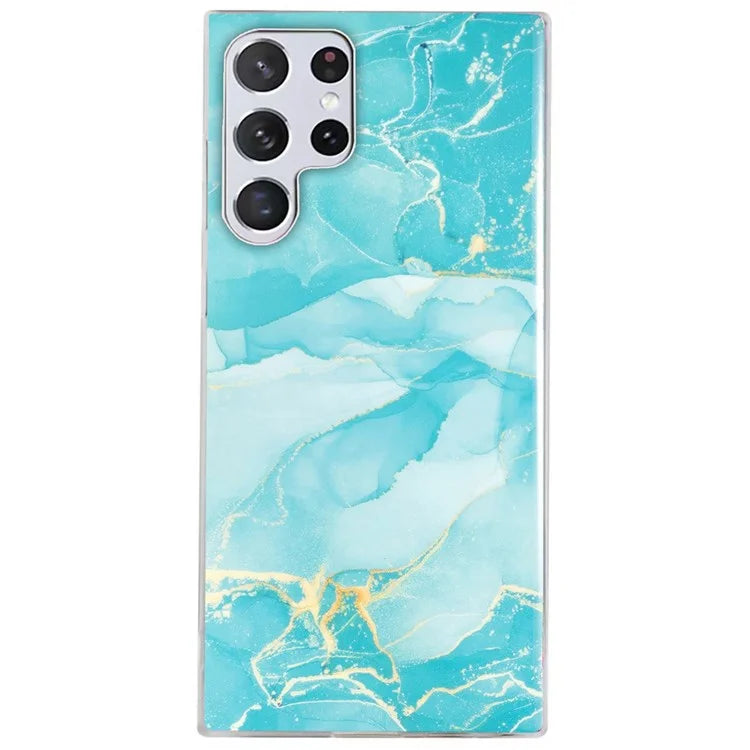Samsung Galaxy S23 Ultra Celestial Breeze Marble Case