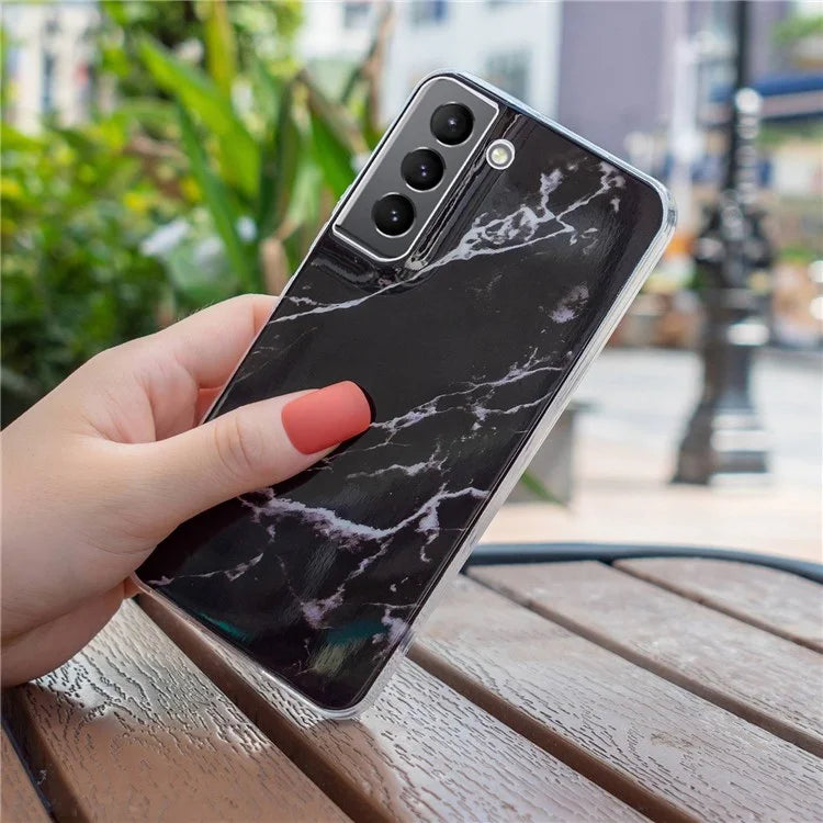 Samsung Galaxy S22 Plus Midnight Stone Marble Case