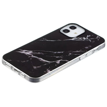 iPhone 12 Midnight Stone Marble Case