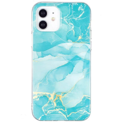 iPhone 12 Celestial Breeze Marble Case