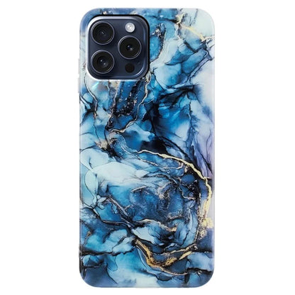 iPhone 16 Pro Max Noble Navy Marble Case