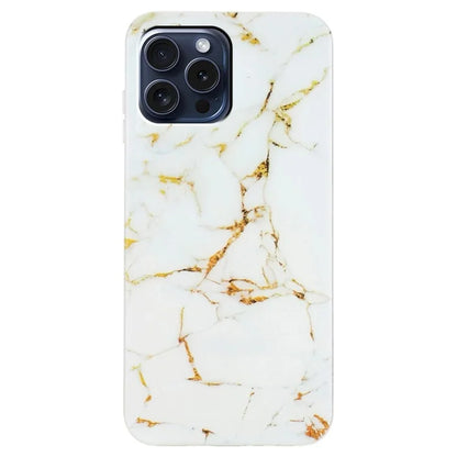 iPhone 16 Pro Max Ivory Luxe Marble Case
