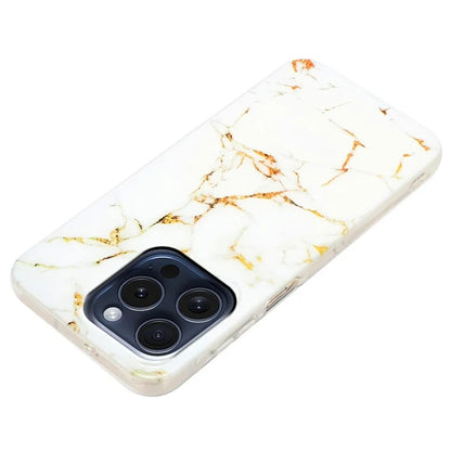 iPhone 16 Pro Max Ivory Luxe Marble Case