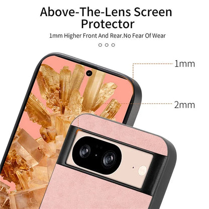 Pixel 8 Case Premium Vegan Leather MagSafe