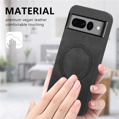Pixel 7 Pro Case Premium Vegan Leather MagSafe