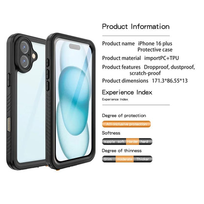 iPhone 16 Plus Waterproof Case IP68 FS Series