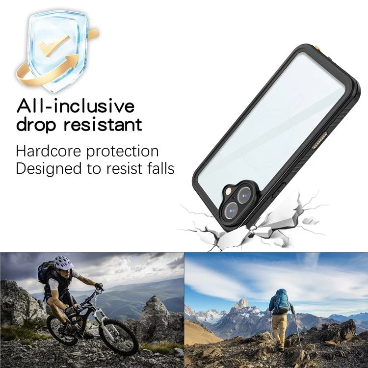 iPhone 16 Plus Waterproof Case IP68 FS Series