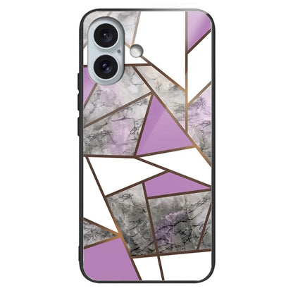 iPhone 16 Plus Amethyst Mist Marble Case