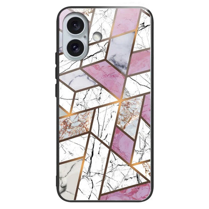 iPhone 16 Plus Blush Veil Marble Case