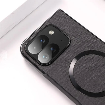 Pixel 9 Pro Fold Case Cloth Texture MagSafe