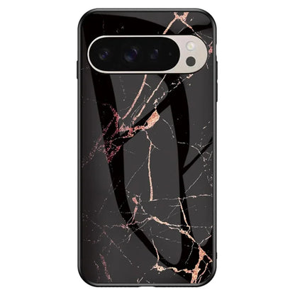 Pixel 9 Pro Case Gold Black Marble