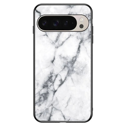 Pixel 9 Pro Case White Marble