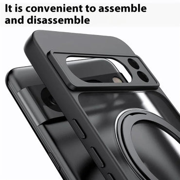 Pixel 9 Pro XL Case Rotatable Magnetic Kickstand