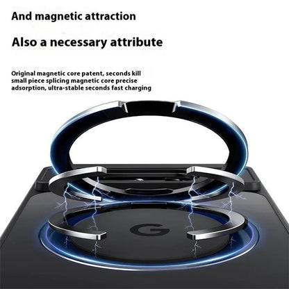 Pixel 9 Pro Case Rotatable Magnetic Kickstand