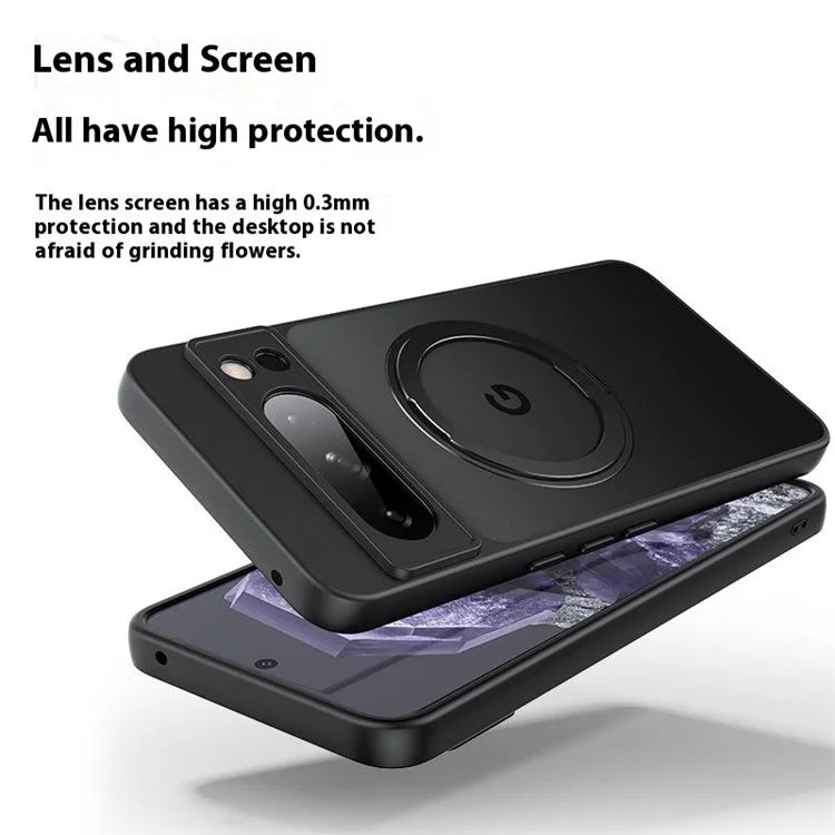 Pixel 9 Pro Case Rotatable Magnetic Kickstand