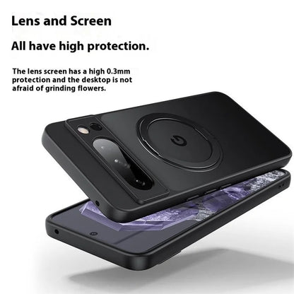 Pixel 9 Pro Case Rotatable Magnetic Kickstand