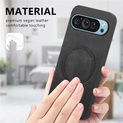 Pixel 9 Pro XL Case Premium Vegan Leather MagSafe