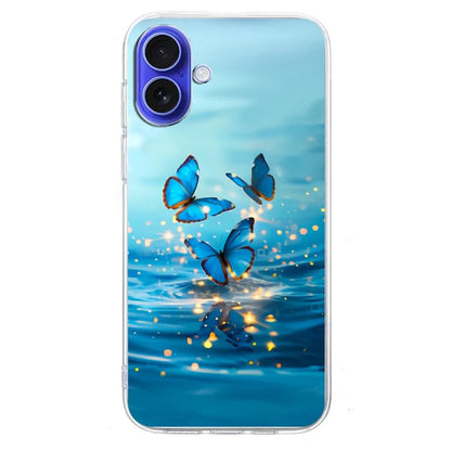 iPhone 16 Plus Water Butterfly Case