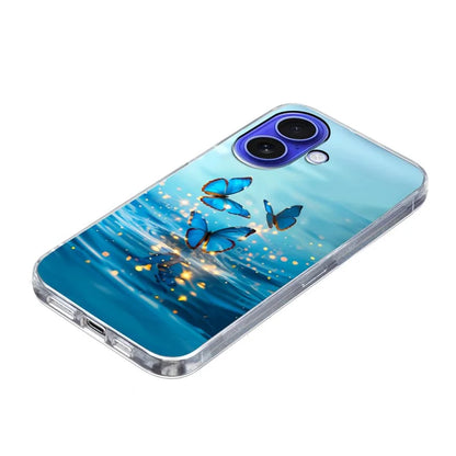 iPhone 16 Plus Water Butterfly Case