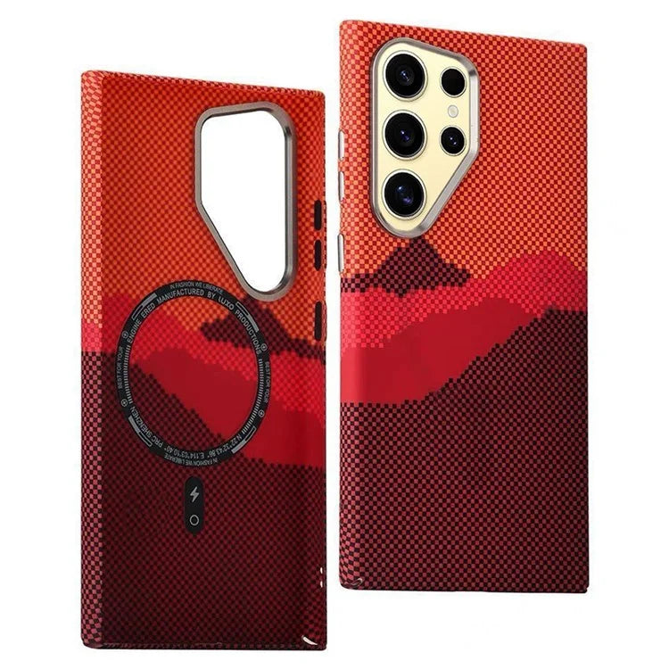 Samsung Galaxy S23 Ultra Ambercrest Carbon Case