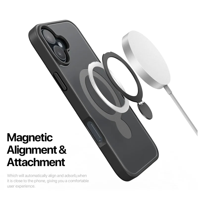 iPhone 16 Plus Oynx Black 360 MagSafe Case