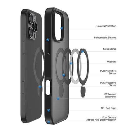 iPhone 16 Pro Oynx Black 360 MagSafe Case