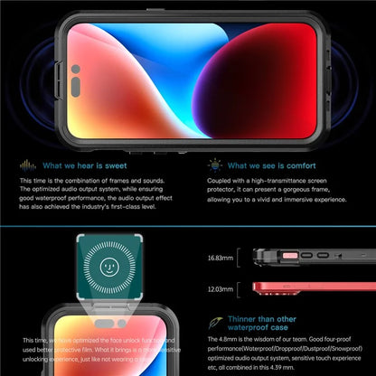 iPhone 15 Pro Waterproof Case MagSafe IP68