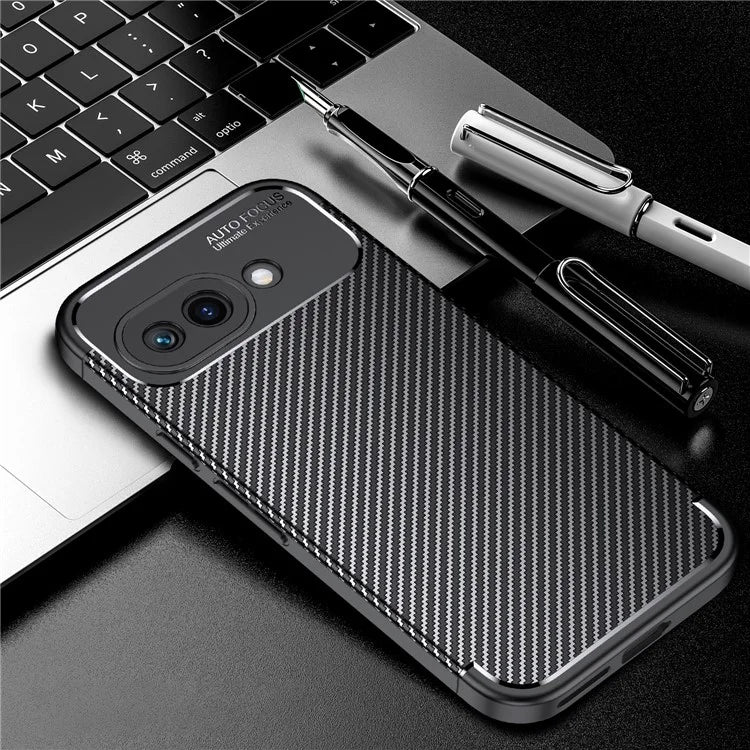 Pixel 9a Case Carbon Fiber Texture