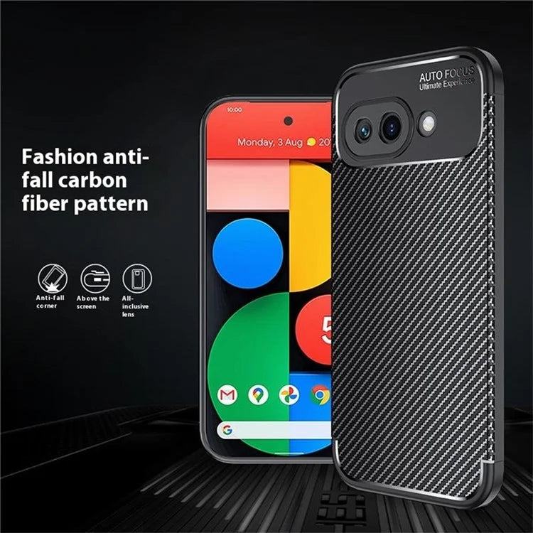 Pixel 9a Case Carbon Fiber Texture