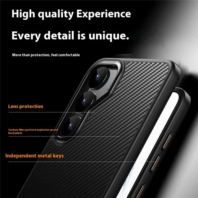 Samsung Galaxy S25 Carbon MagSafe Case