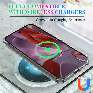Pixel 9a Case Clear Acrylic MagSafe