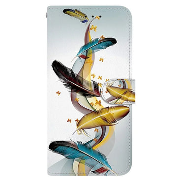 iPhone 16 Plus Leather Feather Case Wallet