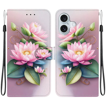 iPhone 16 Lotus Case Wallet