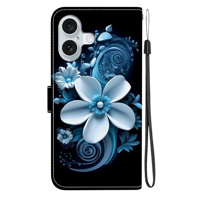 iPhone 16 Midnight Bluey Case Wallet