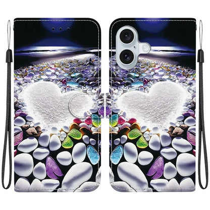 iPhone 16 Plus Heart Gem Case Wallet