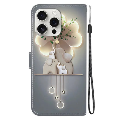 iPhone 16 Pro Elephant Glow Case Wallet