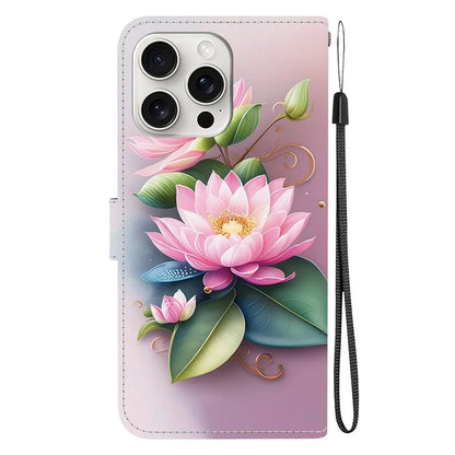 iPhone 16 Pro Max Lotus Case Wallet