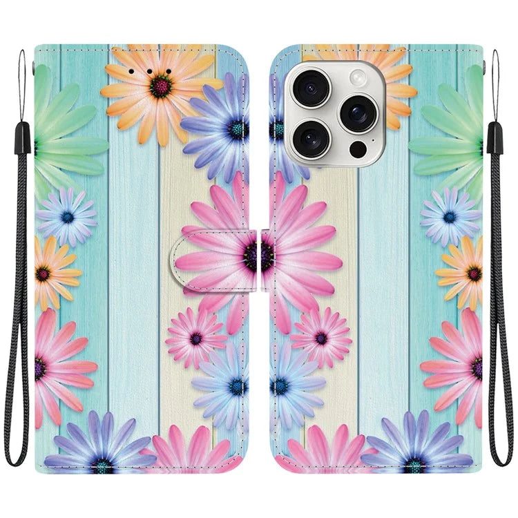 iPhone 16 Pro Max Sunflower Case Wallet