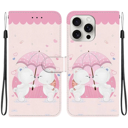 iPhone 16 Pro Max Couple Bear Case Wallet