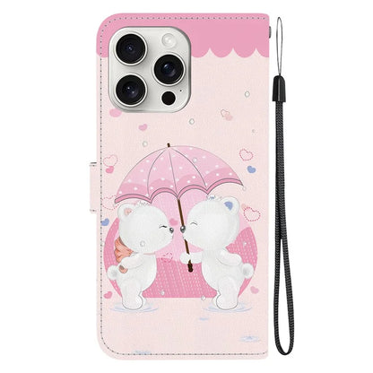 iPhone 16 Pro Max Couple Bear Case Wallet