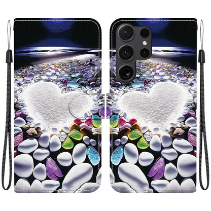 Samsung Galaxy S25 Ultra Heart Gem Case Wallet