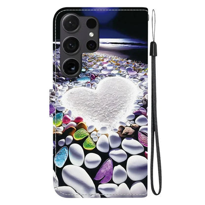 Samsung Galaxy S25 Ultra Heart Gem Case Wallet