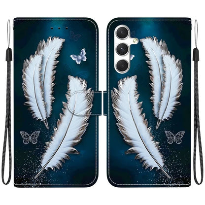 Samsung Galaxy S25 Plus Butterfly Feather Case Wallet